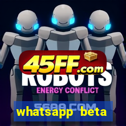 whatsapp beta testflight code